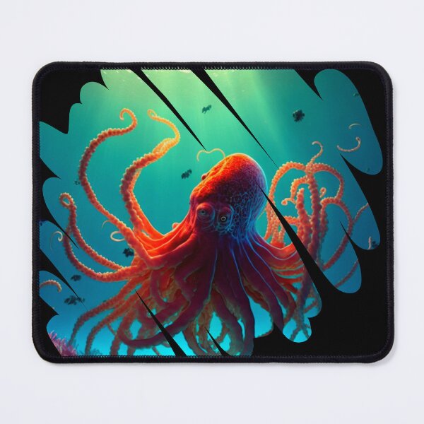 Item preview, Ocean animals, orange beautiful octopus designed and sold by HarriPaloma.