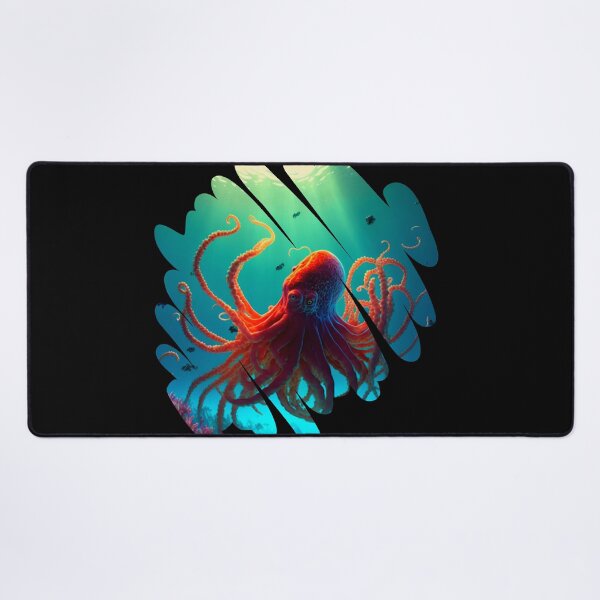 Item preview, Ocean animals, orange beautiful octopus designed and sold by HarriPaloma.