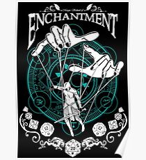 Enchantment - D&D Magic School Series : White Poster
