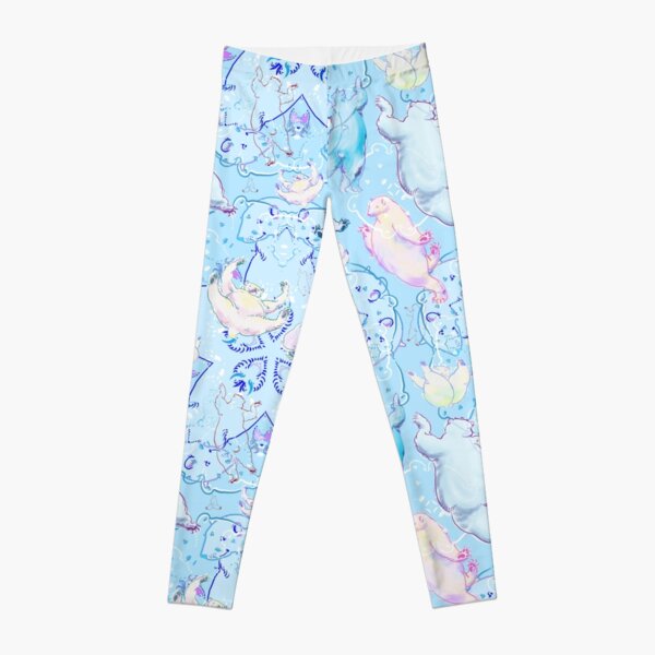 Polar Bear Dance Blue Leggings