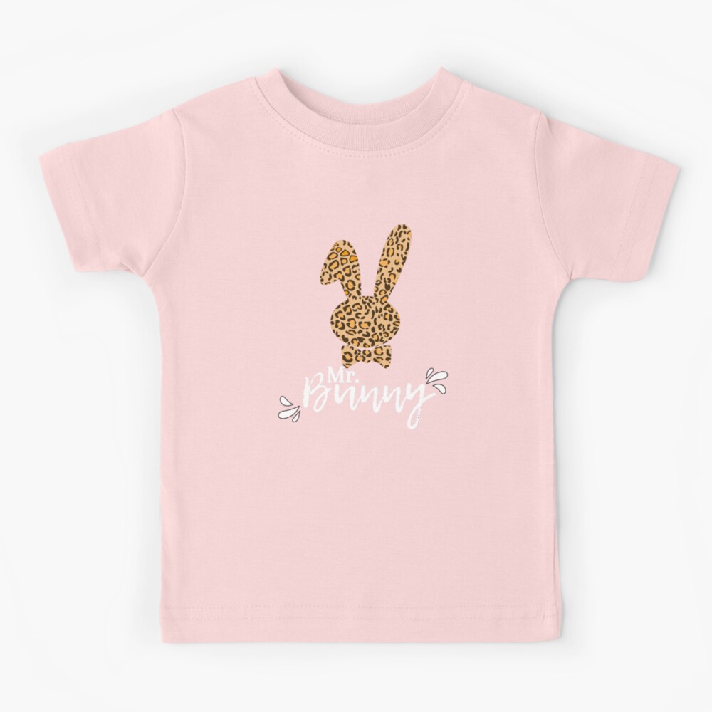 Bunny Ears, Mr Bunny, He Is Risen, Easter, Leopard Bunny, Easter Wishes  Greetings Kids T-Shirt for Sale by ImaginedCo