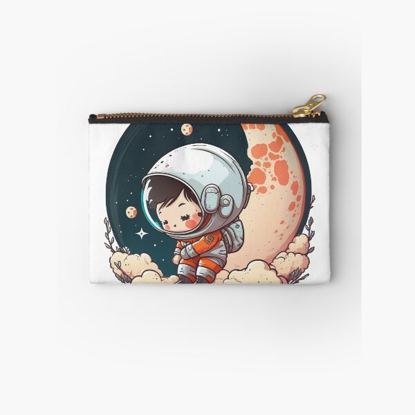 Item preview, cute little astronout on the moon designed and sold by ffkj09.
