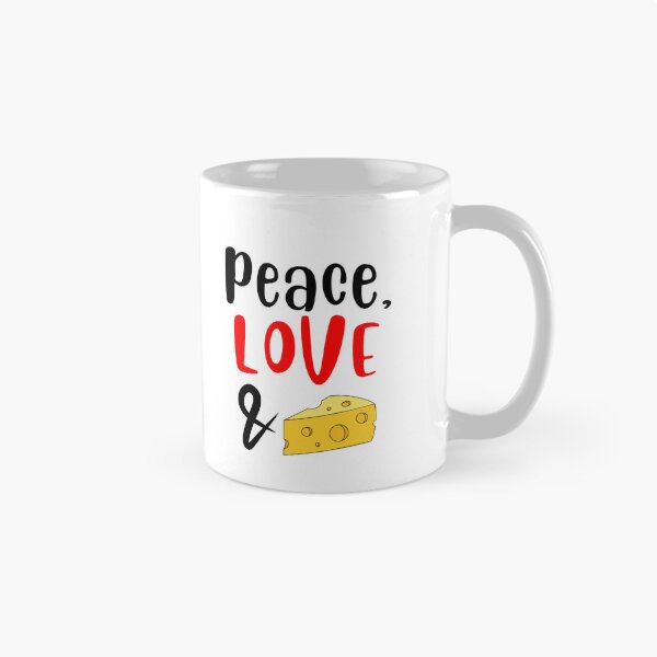 Item preview, Peace Love and Cheese, Willow Days designed and sold by avit1.