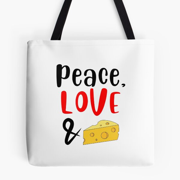 Item preview, Peace Love and Cheese, Willow Days designed and sold by avit1.