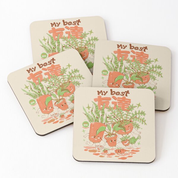 Item preview, My Best Tomodachis - Plants designed and sold by Ilustrata®.