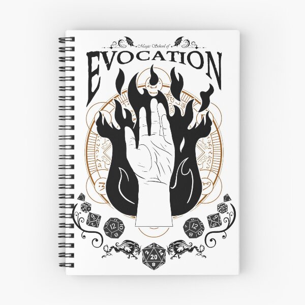 Item preview, Evocation - RPG Magic School Series : Black designed and sold by Milmino.