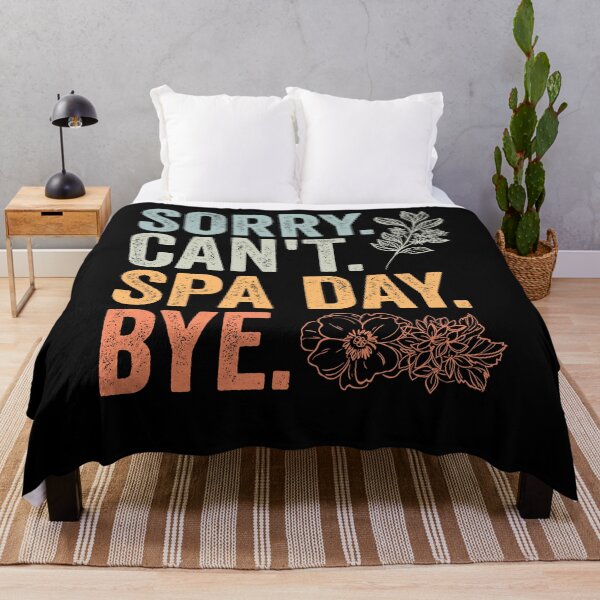 Item preview, Sorry Can't Retro Spa Day Appreciation For A Girls Spa Trip designed and sold by Nessshirts.