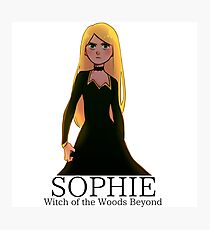 Sophie, Witch of the Woods Beyond Photographic Print