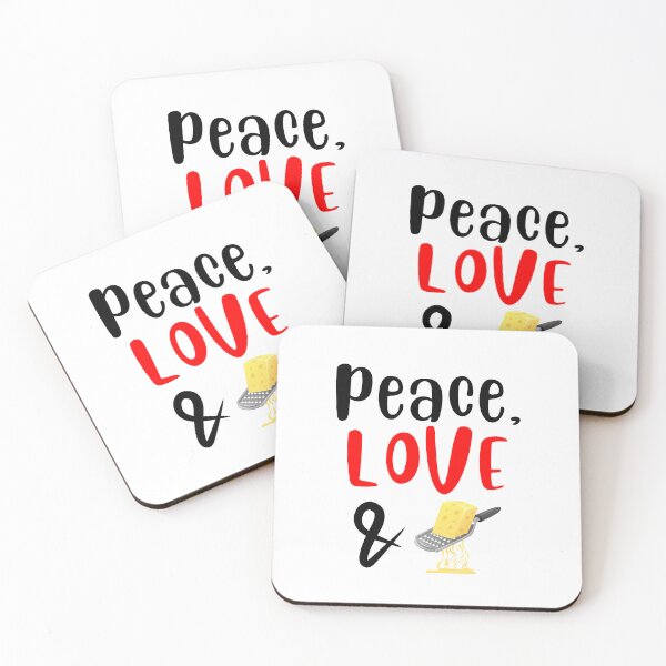 Item preview, Peace Love and Grated Cheese, Willow Days designed and sold by avit1.