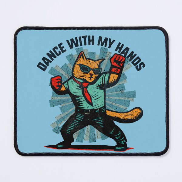 Item preview, Cat Lover Dance With My Hands designed and sold by MintaApparel.