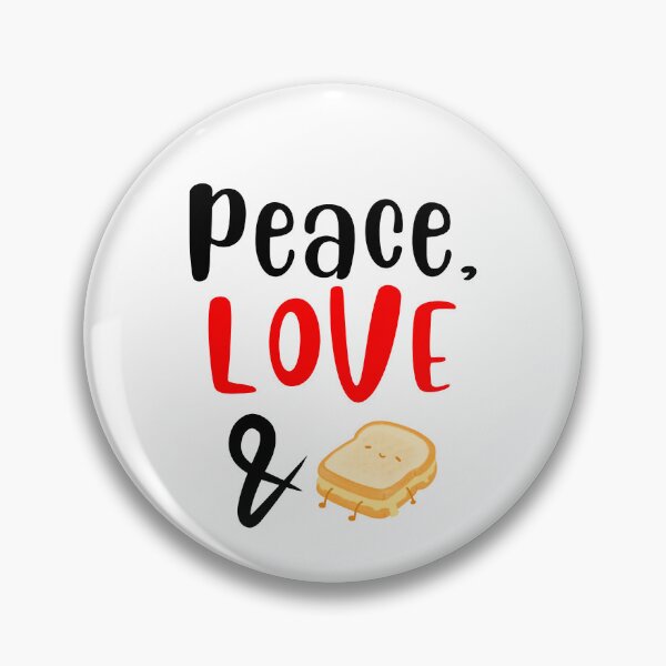Item preview, Peace Love and Grilled Cheese Sandwich, Willow Days designed and sold by avit1.