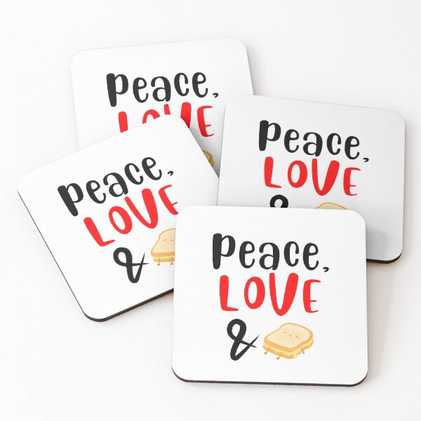 Item preview, Peace Love and Grilled Cheese Sandwich, Willow Days designed and sold by avit1.