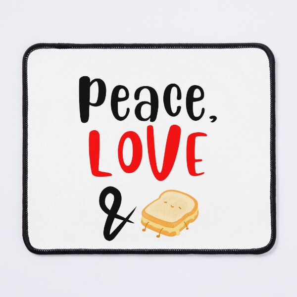 Item preview, Peace Love and Grilled Cheese Sandwich, Willow Days designed and sold by avit1.