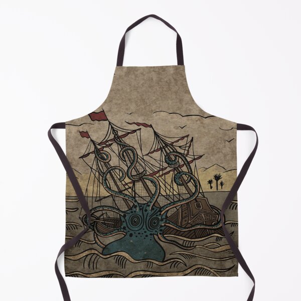Item preview, KRAKEN AND SHIP designed and sold by axelle1410.