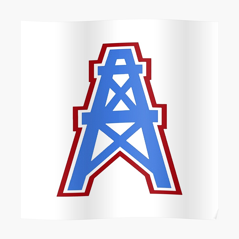 Houston Oilers Retro Blue T-Shirt – HTX Merch