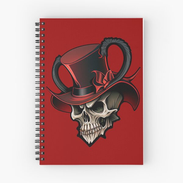 Item preview, Devil Skull with Tophat designed and sold by BoneyardGrafix.