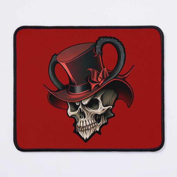 Item preview, Devil Skull with Tophat designed and sold by BoneyardGrafix.