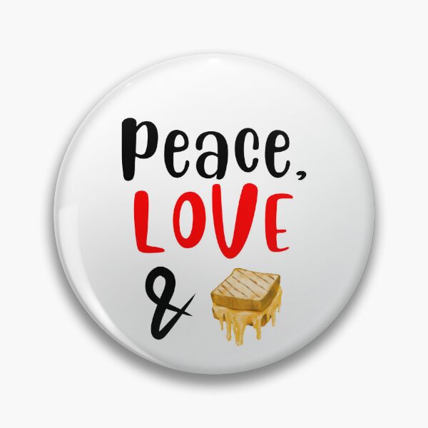 Item preview, Peace Love and Grilled Cheese Sandwich, Willow Days designed and sold by avit1.
