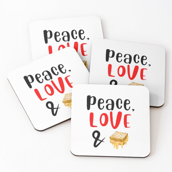 Item preview, Peace Love and Grilled Cheese Sandwich, Willow Days designed and sold by avit1.
