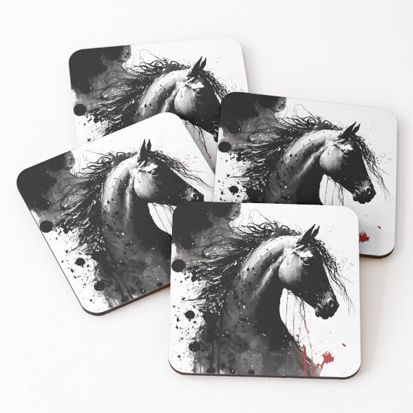 Item preview, Appaloosa Ink Portrait designed and sold by TortillaChief.