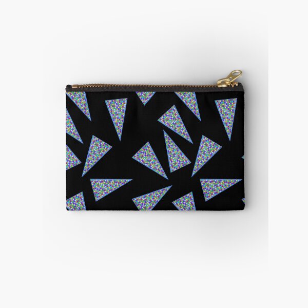 Item preview, Triangles multi colour on black designed and sold by TerenceLacey.