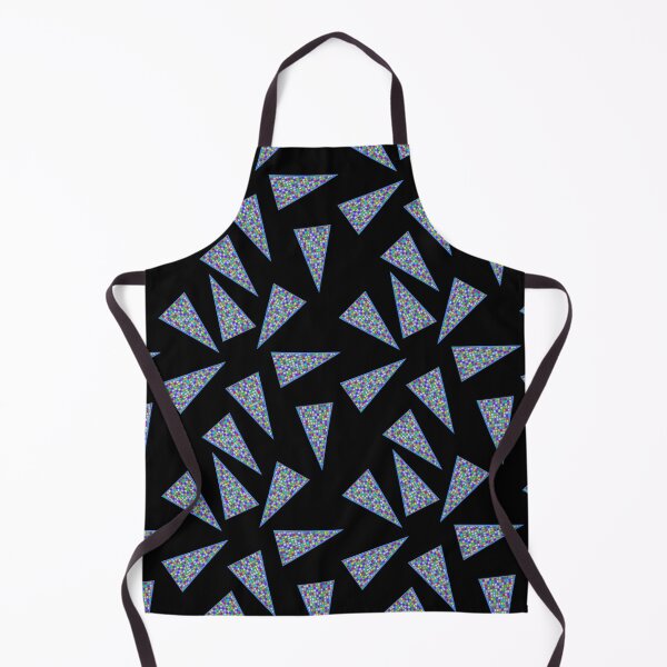 Item preview, Triangles multi colour on black designed and sold by TerenceLacey.