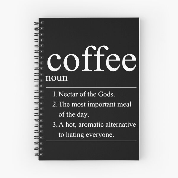 Item preview, Funny Coffee Definition designed and sold by SteamingSips.