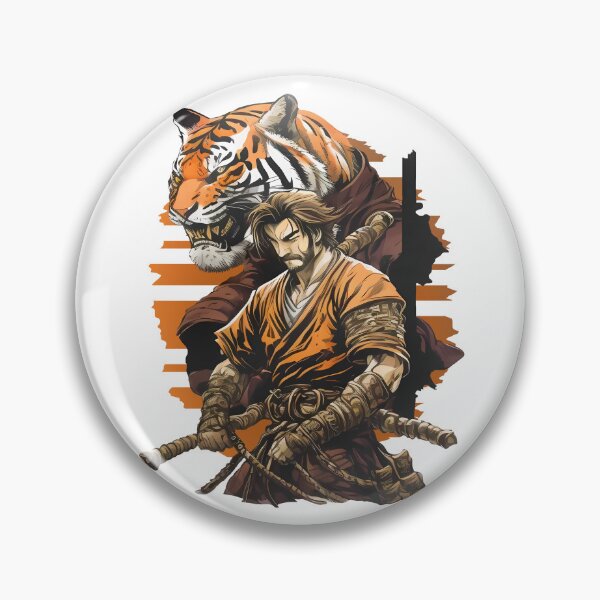 Item preview, Samurai and the tiger - The perfect union between strength and grace designed and sold by Melcu.