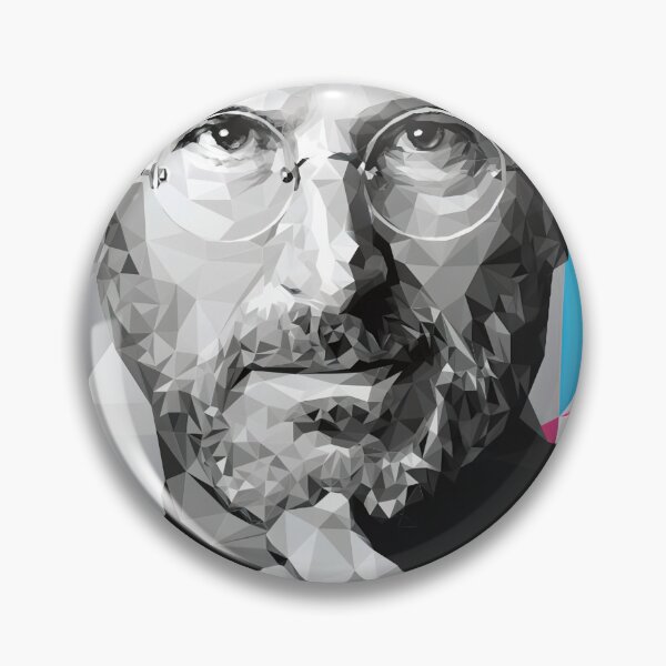 Item preview, steve jobs pixel art designed and sold by deztees.