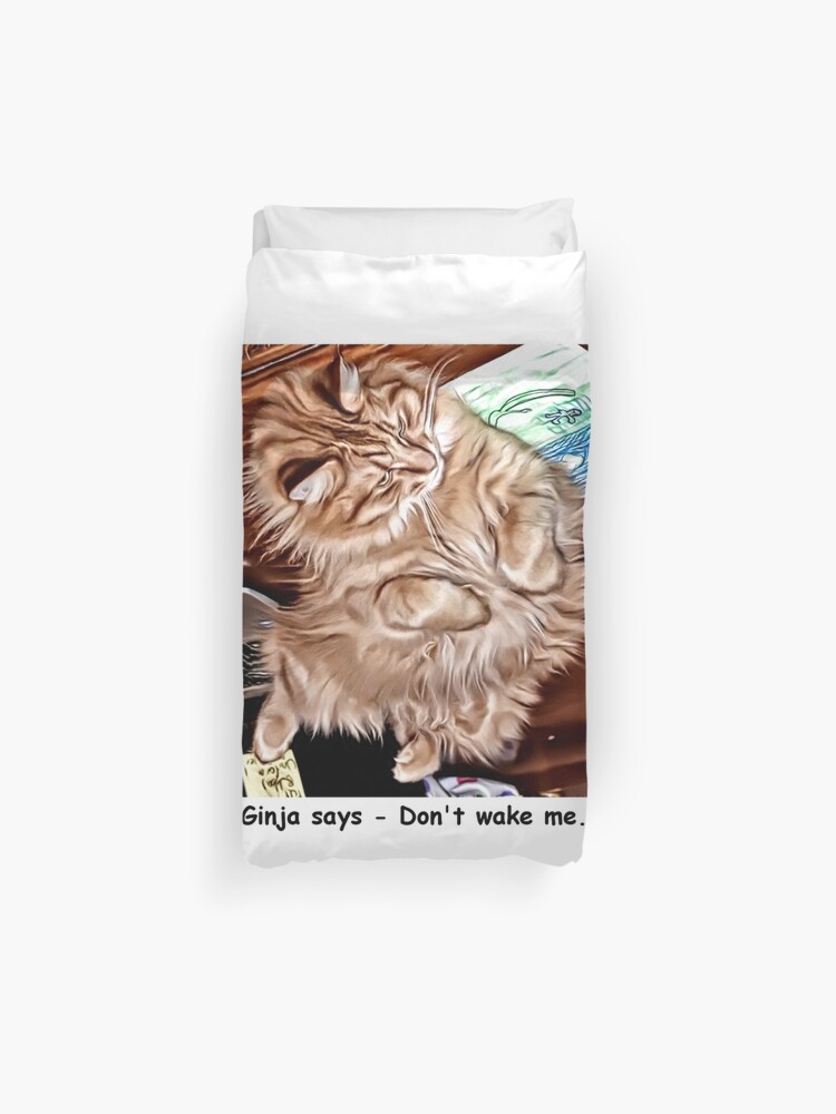 Grumpy Cat Duvet Cover By Ianbiam Redbubble - roblox cat duvet covers redbubble