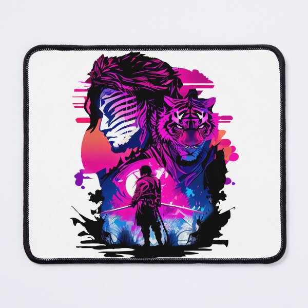 Item preview, Samurai and the tiger - The perfect union between strength and grace designed and sold by Melcu.