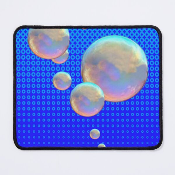 Item preview, SOAP BUBBLES BLUE PATTERN ABSTRACT ART designed and sold by sharlesart.