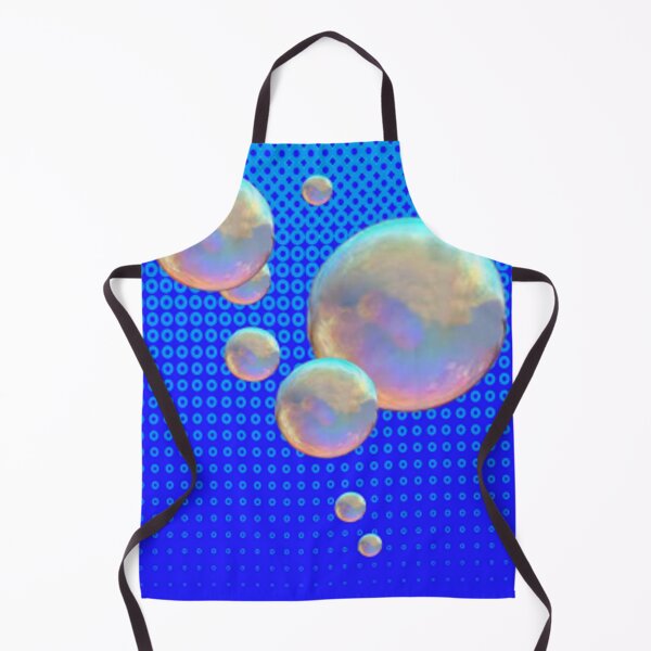 Item preview, SOAP BUBBLES BLUE PATTERN ABSTRACT ART designed and sold by sharlesart.