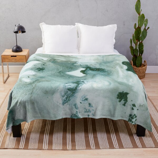 Item preview, Teal Green Ink Marble Glam #1 #wall #decor #art designed and sold by Anita's & Bella's Art.