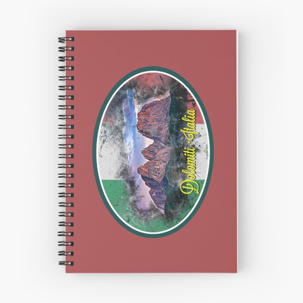 Item preview, Dolomites, Dolomiti Mountains Italy Sticker T-Shirt 01 designed and sold by OuterShellUK.
