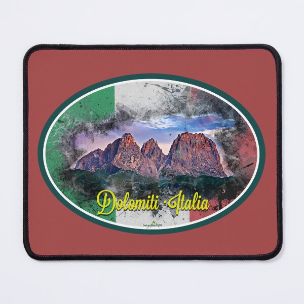 Item preview, Dolomites, Dolomiti Mountains Italy Sticker T-Shirt 01 designed and sold by OuterShellUK.