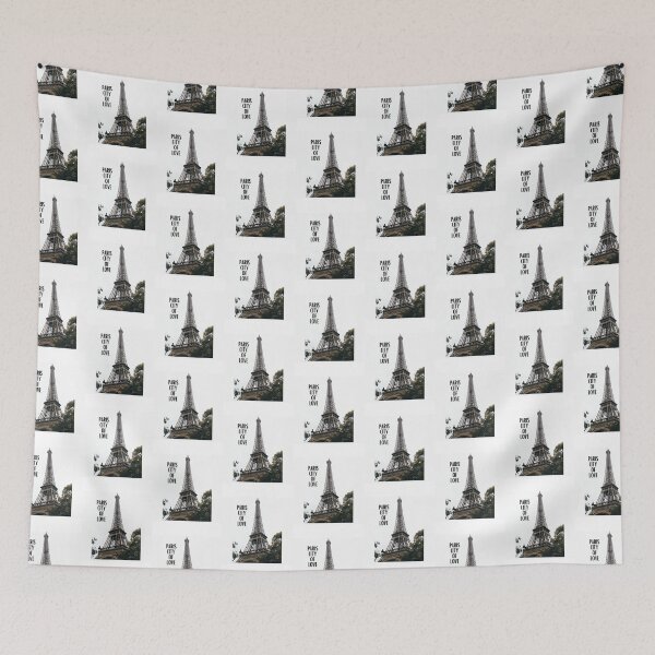 Item preview, Paris city of love Art Board Print designed and sold by BritneyLottie.