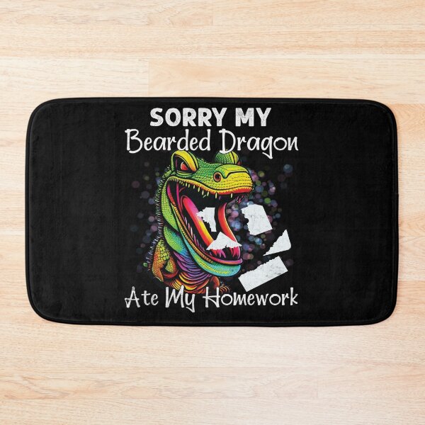 Item preview, Sorry My Bearded Dragon Ate My Homework Funny Teacher Student designed and sold by Trendy Valley .