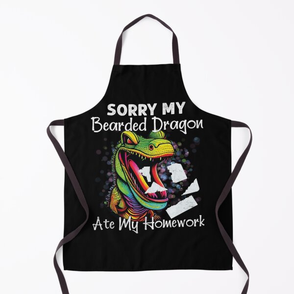 Item preview, Sorry My Bearded Dragon Ate My Homework Funny Teacher Student designed and sold by Trendy Valley .