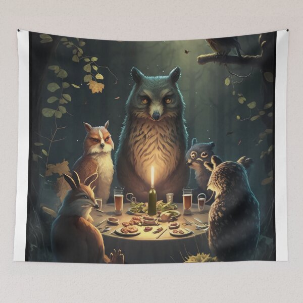 Item preview, Animal dinner party designed and sold by Esoteric Designs.
