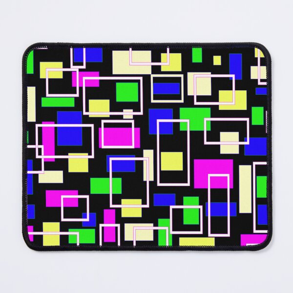Item preview, 80s Inspired Rectangles designed and sold by TotallyRetroArt.
