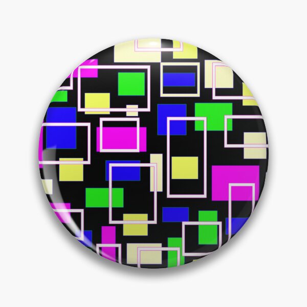 Item preview, 80s Inspired Rectangles designed and sold by TotallyRetroArt.