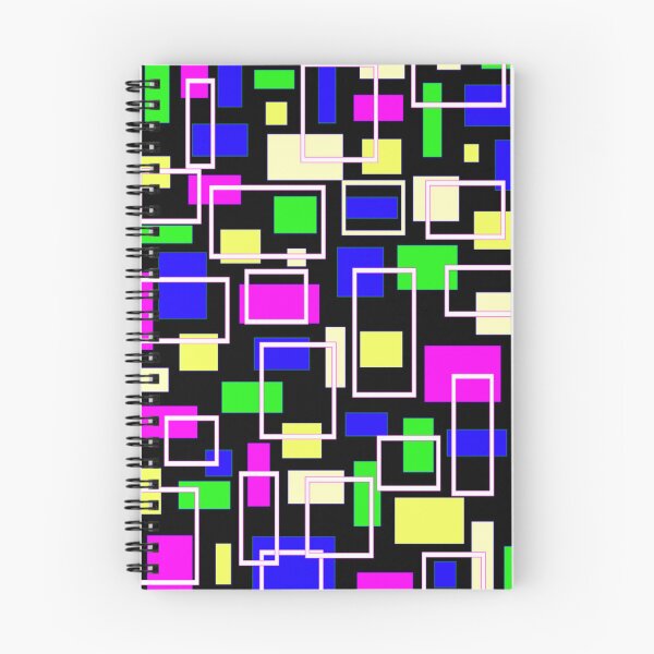 Item preview, 80s Inspired Rectangles designed and sold by TotallyRetroArt.