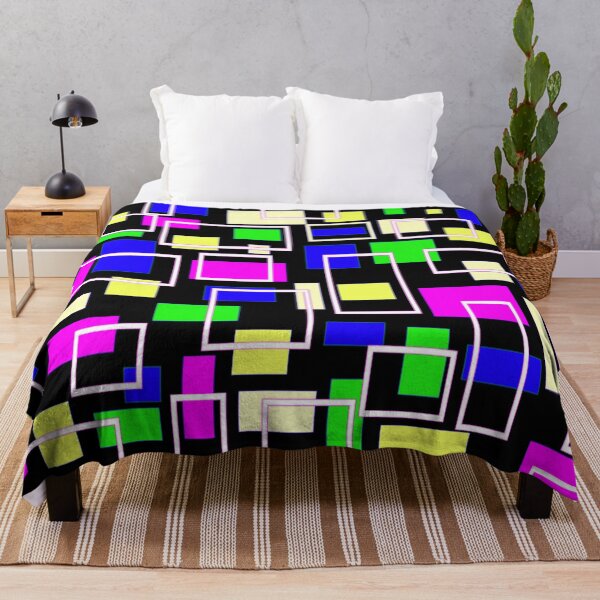 Item preview, 80s Inspired Rectangles designed and sold by TotallyRetroArt.