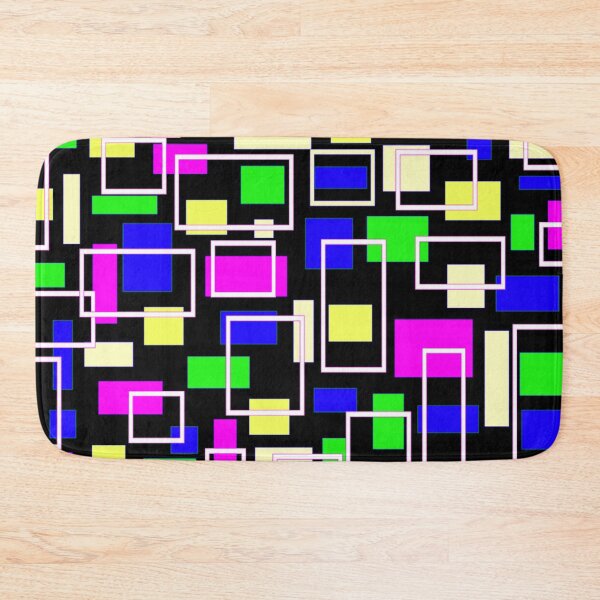 Item preview, 80s Inspired Rectangles designed and sold by TotallyRetroArt.