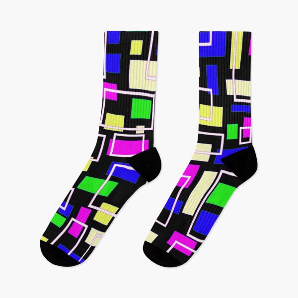 Item preview, 80s Inspired Rectangles designed and sold by TotallyRetroArt.