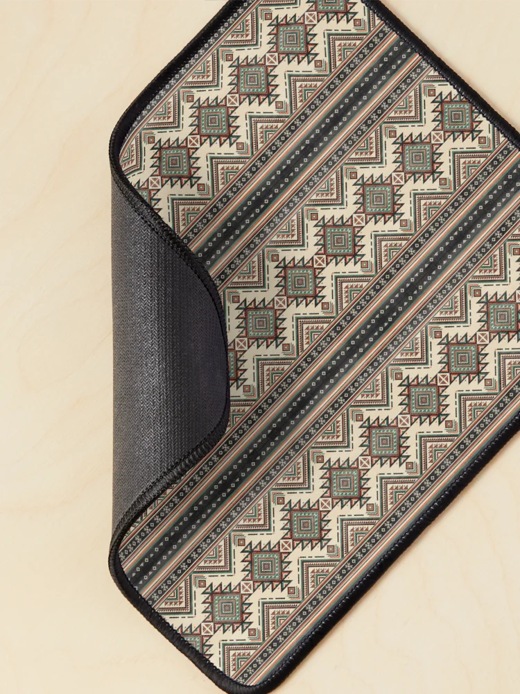 Thumbnail 2 of 5, Mouse Pad, Rugged Native Pattern, Native Pattern Rugged designed and sold by Yes-Monkey.