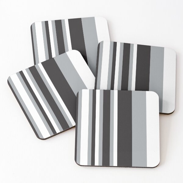 Item preview, Abstract Minimalist Black and White Stripes designed and sold by scome.