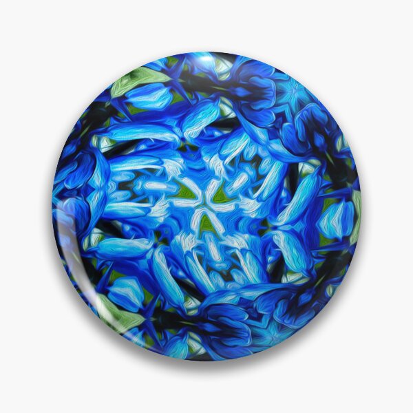 Artikelvorschau, Afrikanisches blaues Lilienmuster entworfen und verkauft von Patternflower.