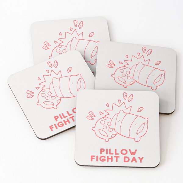Item preview, Pillow fight day designed and sold by Simo0455.